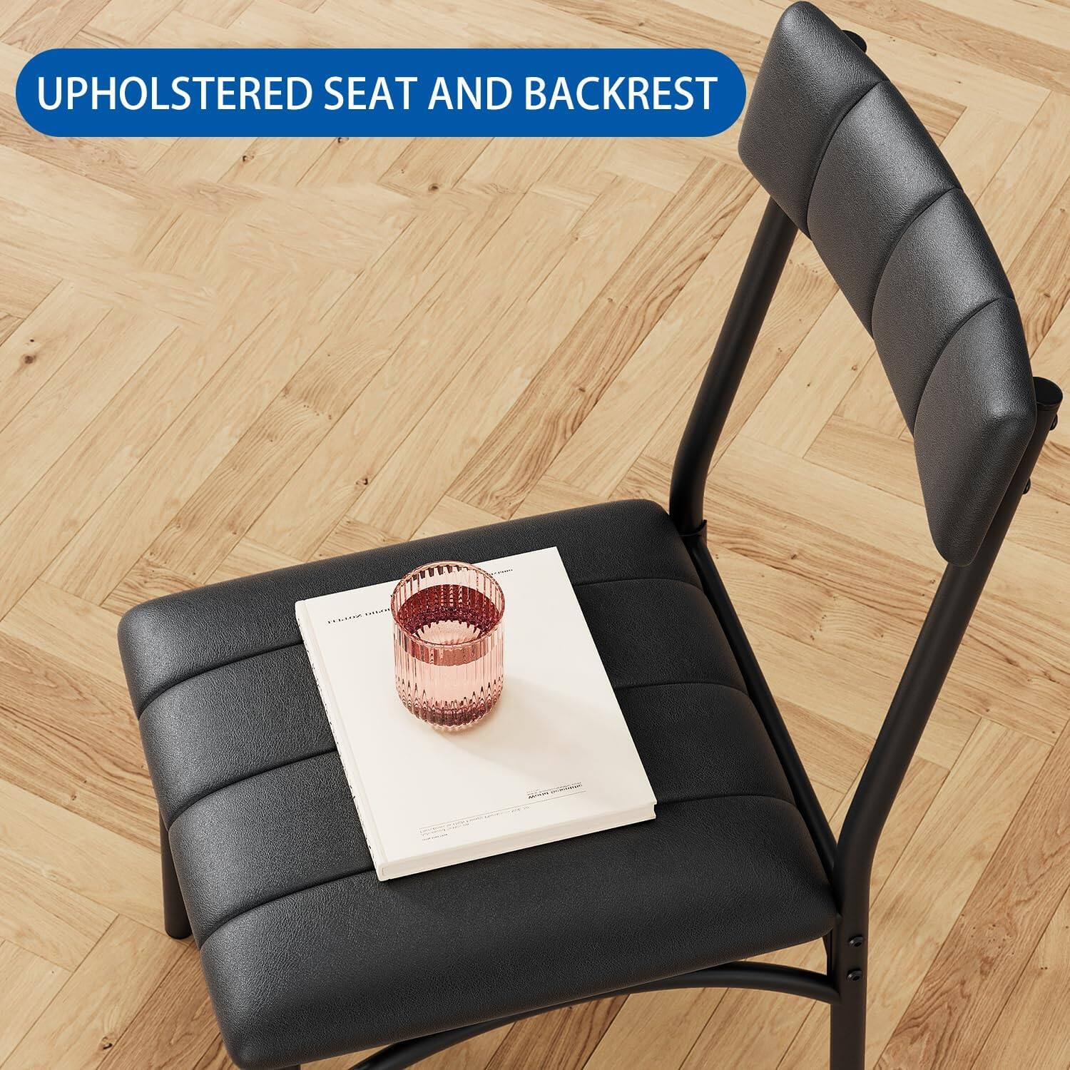 UPHOLSTERED SEAT AND BACKREST