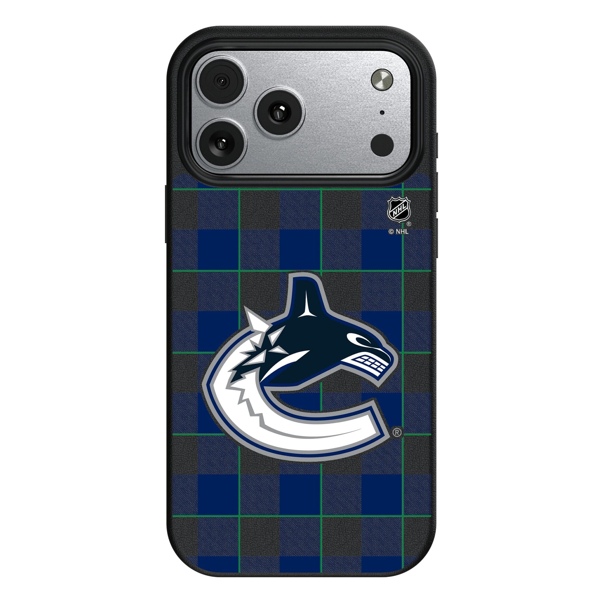 Keyscaper - NHL - Vancouver Canucks Plaid iPhone Magnetic Bump Case - 17 Pro Max - Black price history on PriceWatchPro