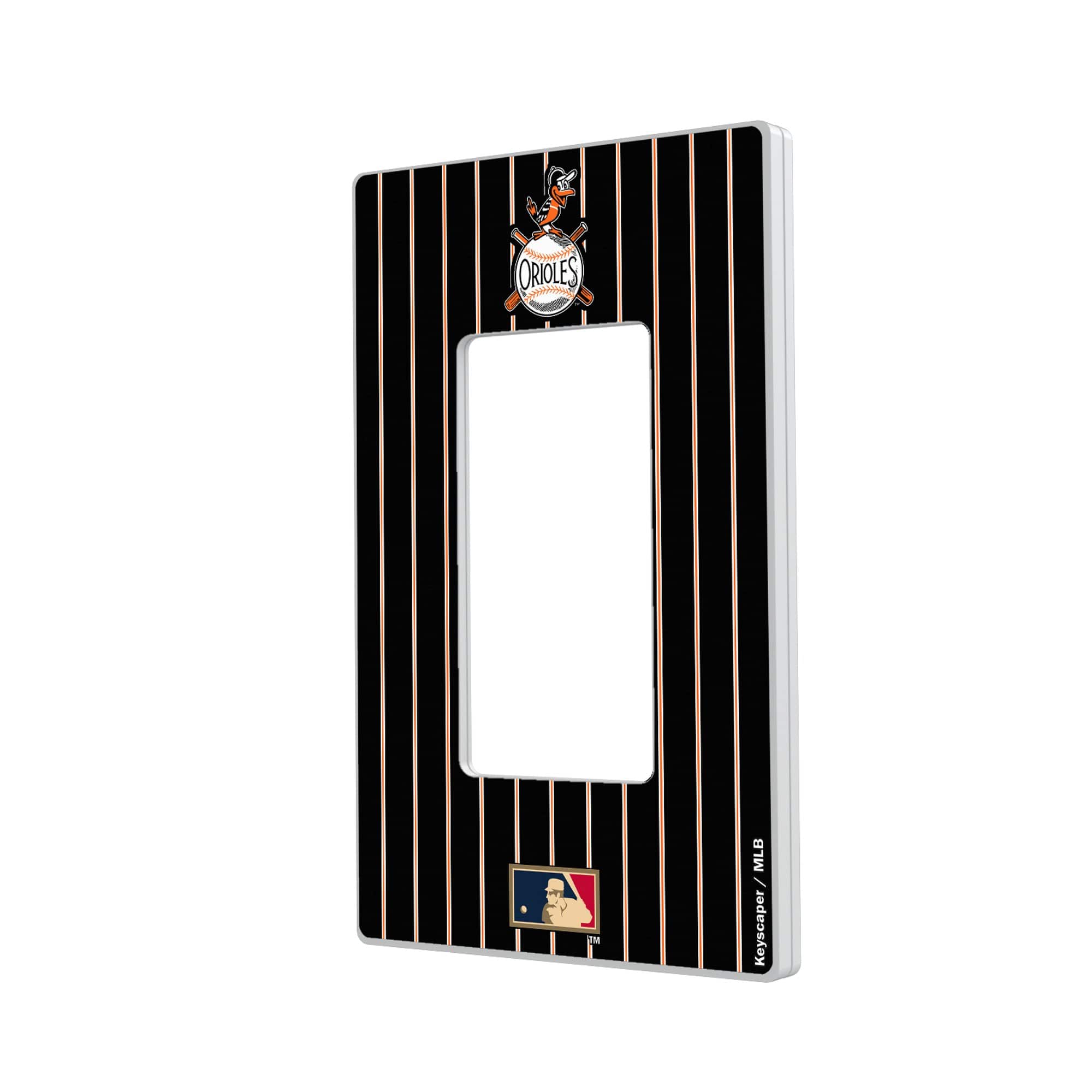 Keyscaper - Baltimore Orioles 1954-1963 Cooperstown Pinstripe Single Rocker Light Switch Plate - Multicolor price history on PriceWatchPro