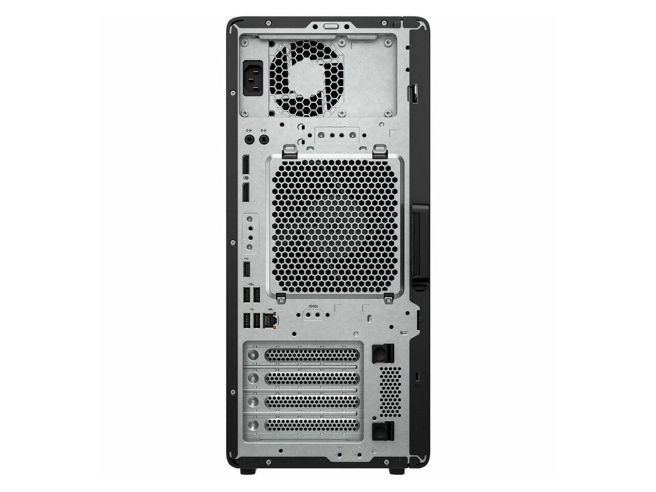 Alt View 1. HP - HP Z2 G1i Workstation - Intel Core Ultra 9 285K, 32GB, 1TB SSD, NVIDIA RTX A1000, Windows 11 Pro - Black.