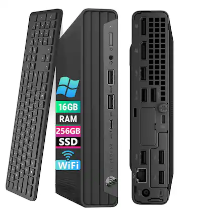 16GB RAM
256GB SSD
WiFi 6
ELITEDESK