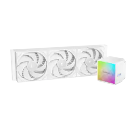 Sudokoo - Nexaura 360 360mm Silent AIO Liquid CPU Cooler - White