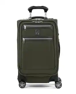 Travelpro - Platinum Elite Softside Expandable 21" Carry On Spinner - Pilot Green