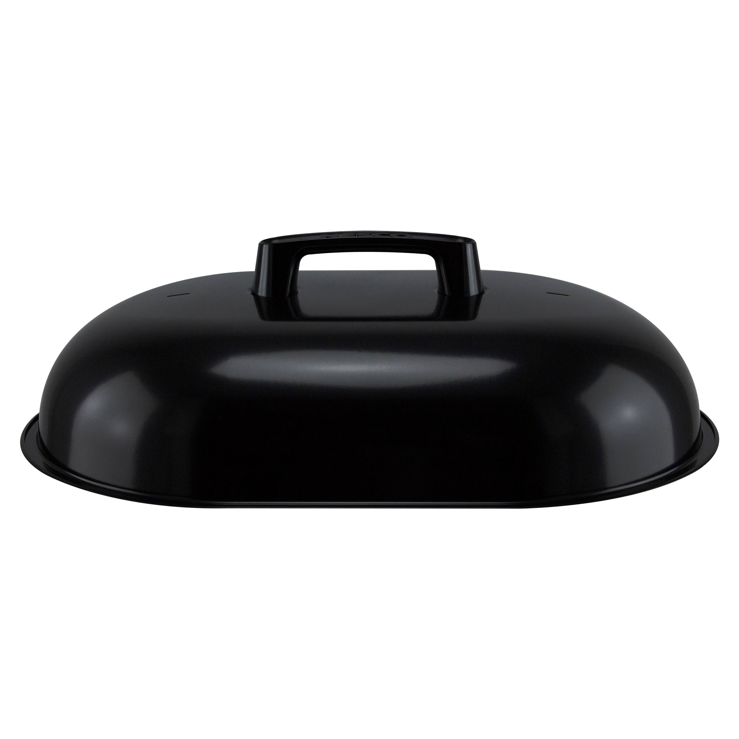Alt View 6. Nesco - 18-qt. Roaster Oven with Porcelain Cookwell - Black.