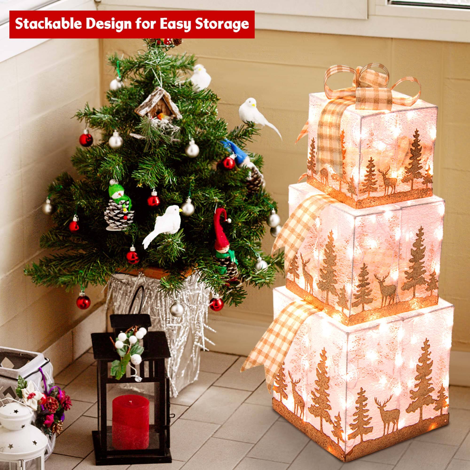 Stackable Design for Easy Storage