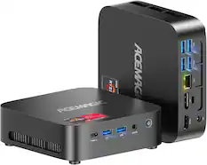 RYZE AMDA ACEMAGIC EON RYZBI GRAPHICS
ACEMAGIC
DP HDMI
USB USB LAN
DC
TYPE-C
USB
AUDIO