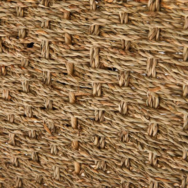 Alt View 4. Finch - Finch Botswana Two Tone Woven Basket, Set of 3, Natural - Natural.
