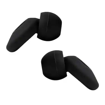 Front. Scapade - AirQuiet Noise-Reduction Earplugs - Black.