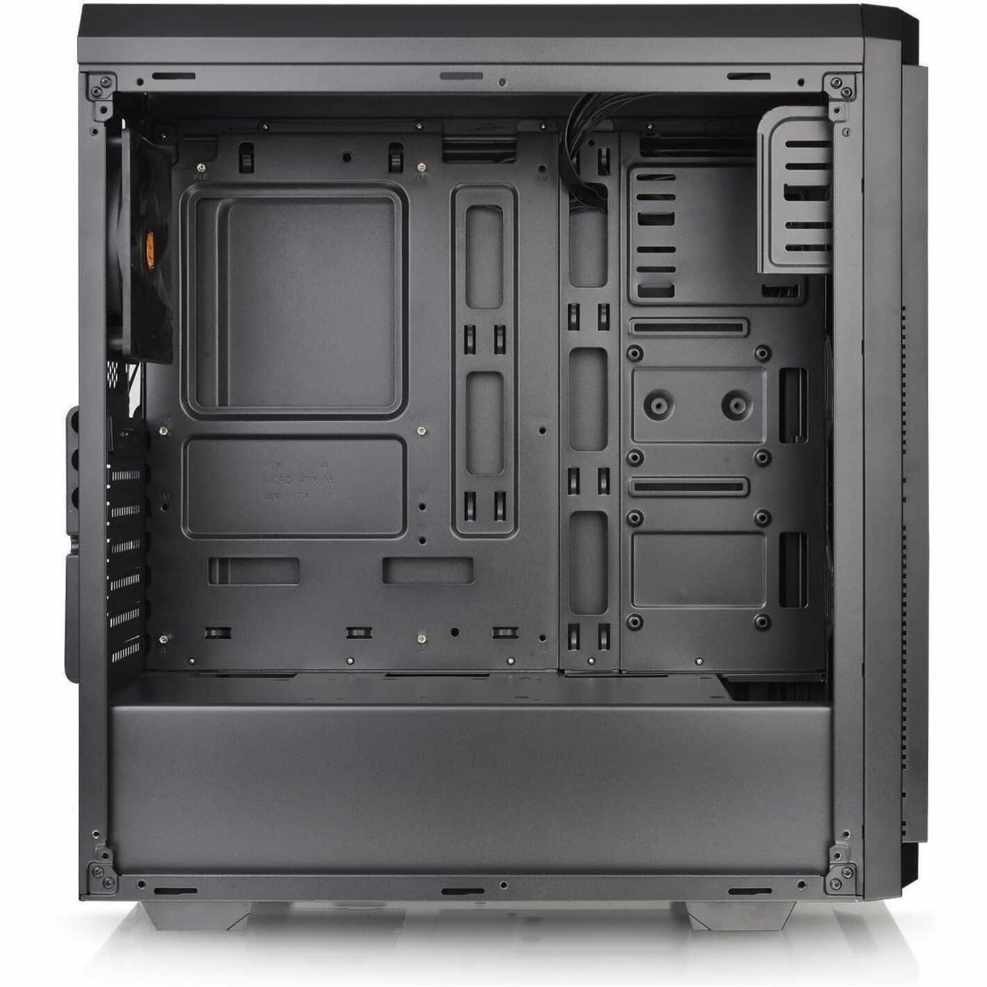 Alt View 22. Thermaltake - V100 Perforated Computer Case - Black.
