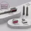 What's Inside the Box:

1. 1.25" Auto-Wrap Curlers
2. Wet-or-Dry Fusion Brush
3. FrizzFighter Finishing Tool
4. Styling Concentrator