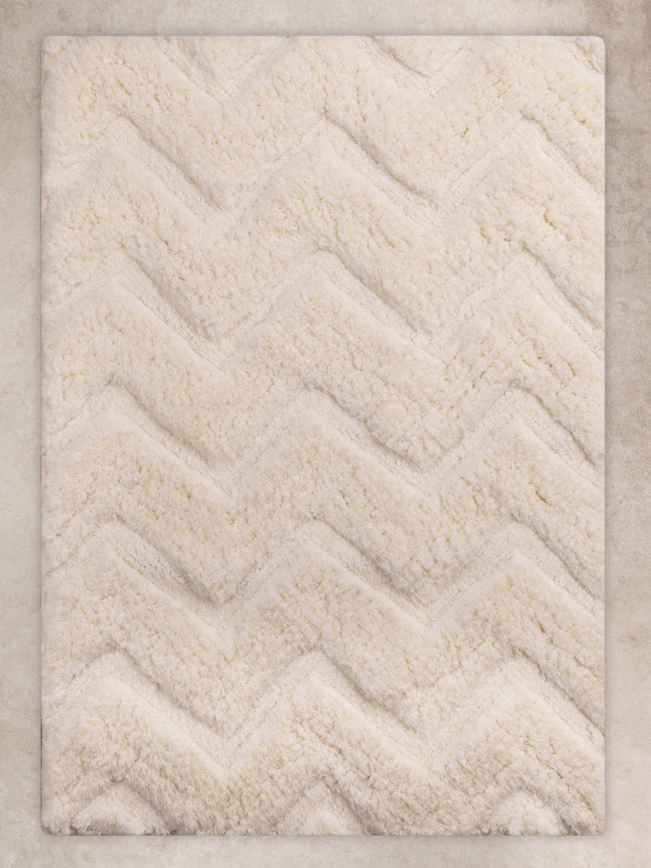 GAURI KOHLI - Vantaa Bath Mat - Ivory