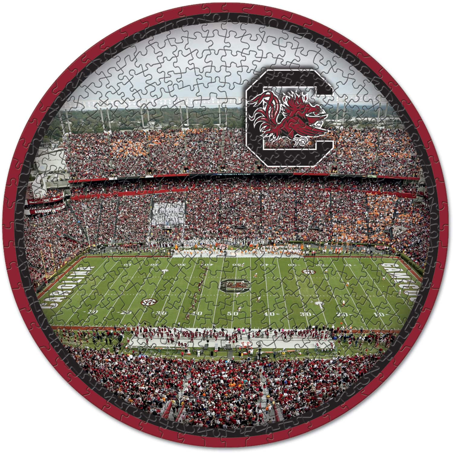 WinCraft - South Carolina Gamecocks Round 500-Piece Puzzle - Multicolor price history on PriceWatchPro