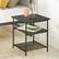 Alt View 6. Mellow - Mellow KODI Square Multipurpose End and Side Table Set with Storage Shelf, Black - Black.
