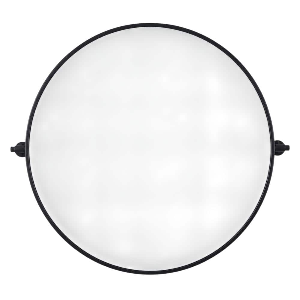Elegant Kitchen and Bath - Amoura 30X30 Pivot Mirror In - Black price history on PriceWatchPro