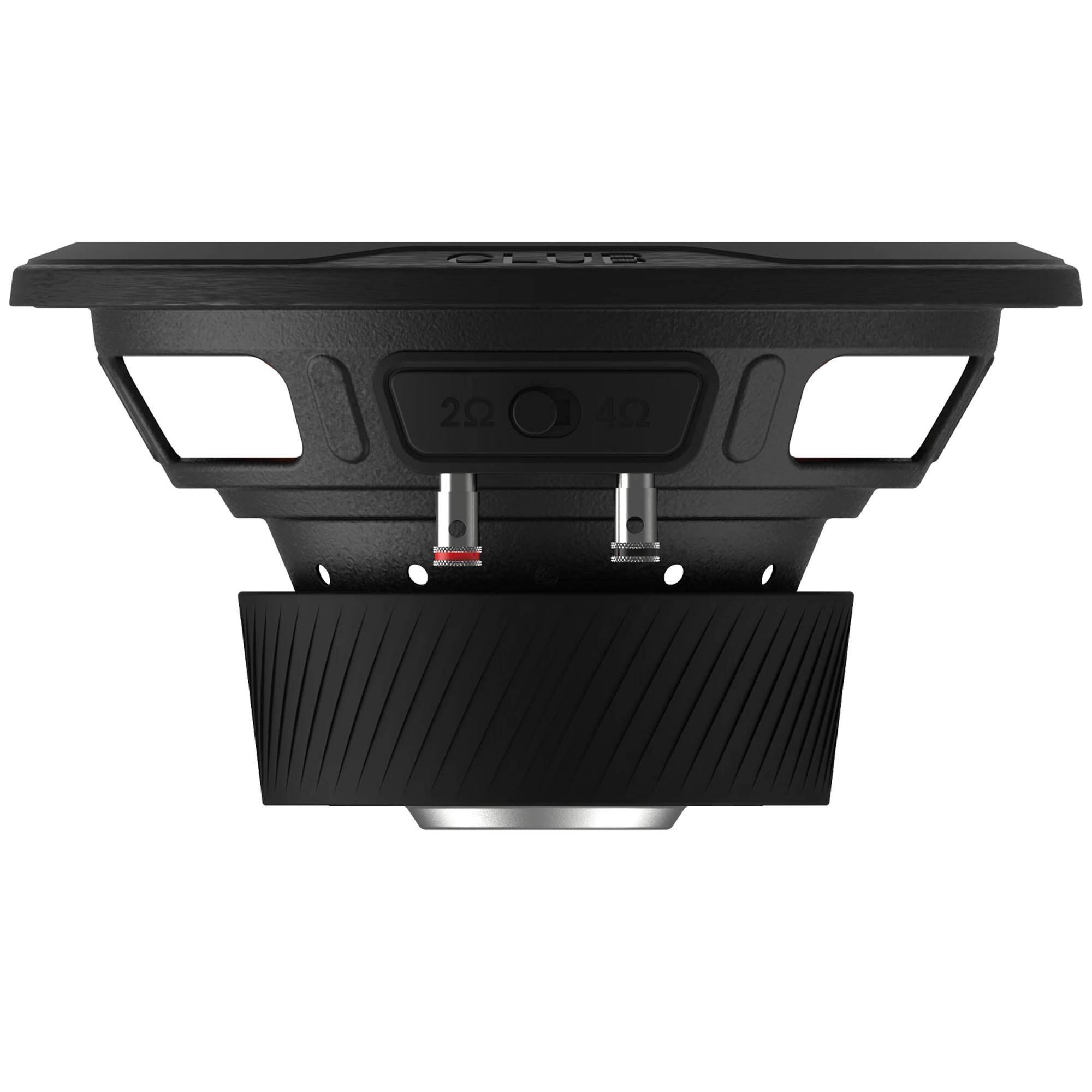 Alt View 10. JBL - JBL CLUB102 10” Subwoofer w/SSI™ (Selectable Smart Impedance)  switch from 2 to 4 ohm - Black.