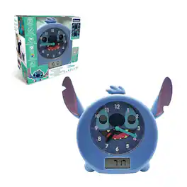 Lexibook - Disney Stitch My Educational Sleep Companion with Night Light - Blue