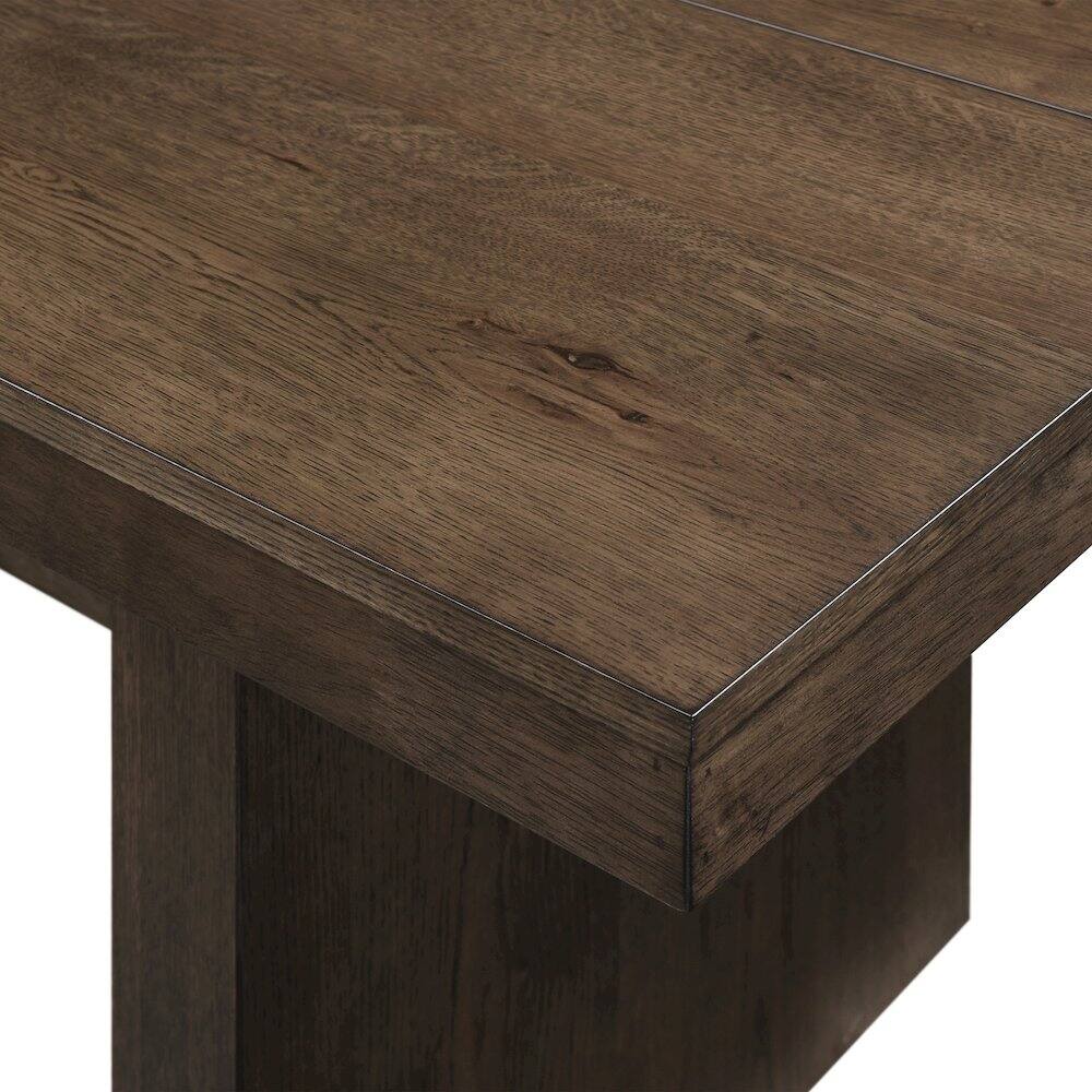 New Classic Furniture Kody Wood Rectangular Dining Table in Dark Walnut ...