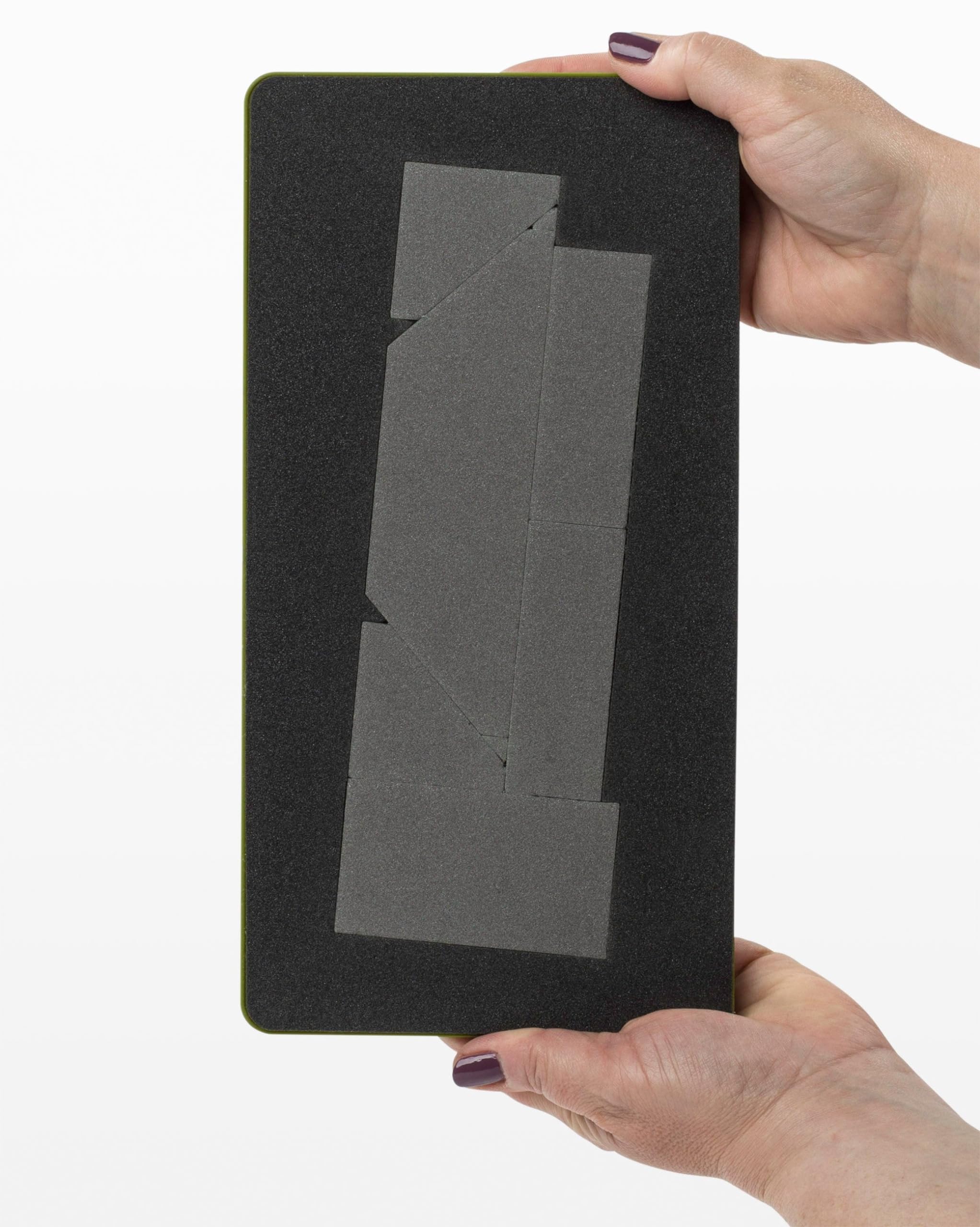 Alt View 2. AccuQuilt - Accuq uilt Coil Punch Haberdashery/Back Cover Plastic/Metal Grey/Green, 35 x 16.5 cm.