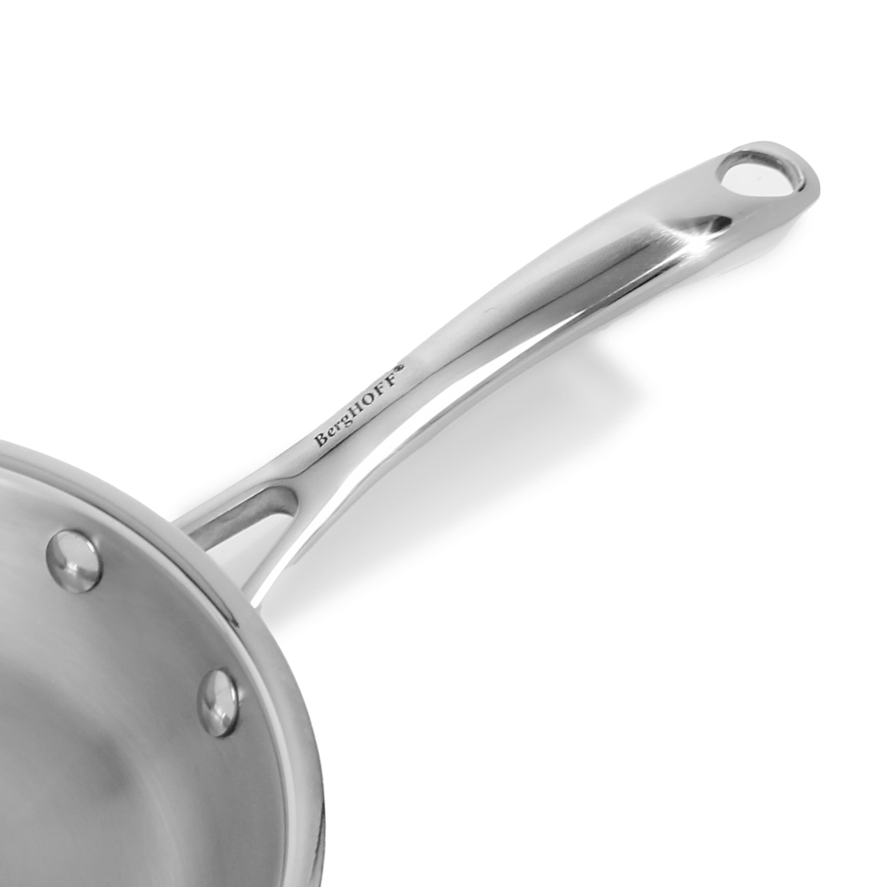 BergHOFF - Professional Tri-Ply 18/10 Stainless Steel 10'' Fry Pan - Silver - Thumbnail 3
