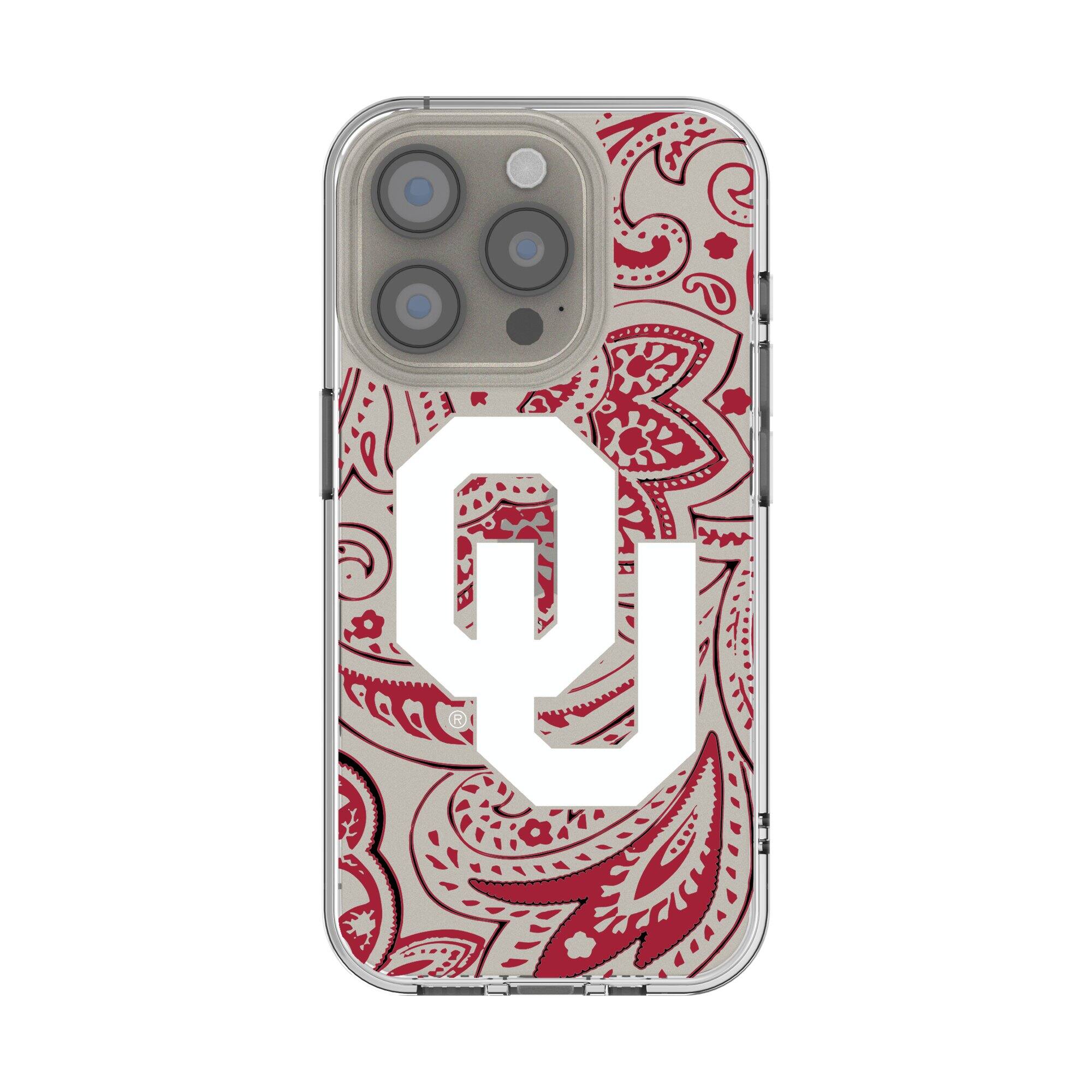 Keyscaper - NCAA - Oklahoma Sooners Paisley iPhone Clear Case - 15 - Multicolor price history on PriceWatchPro