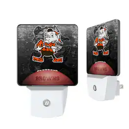 Keyscaper - Cleveland Browns Legendary Design Nightlight 2-Pack - Multicolor