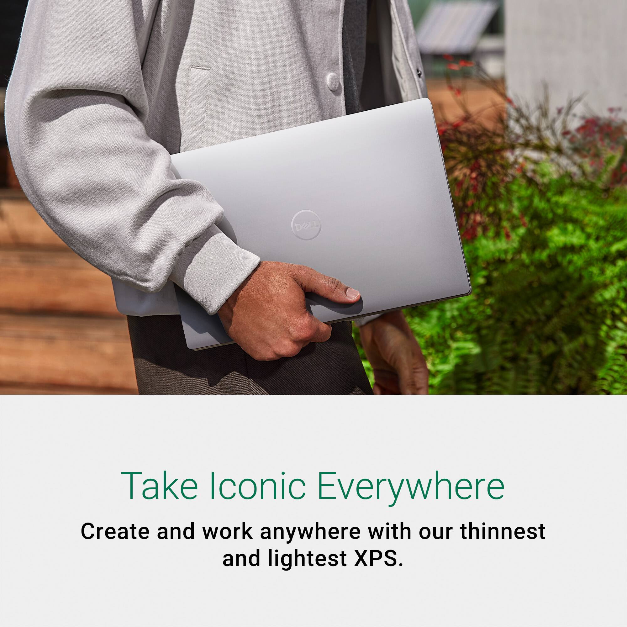 DELL Take Iconic Everywhere Create and work anywhere with our thinnest and lightest XPS.