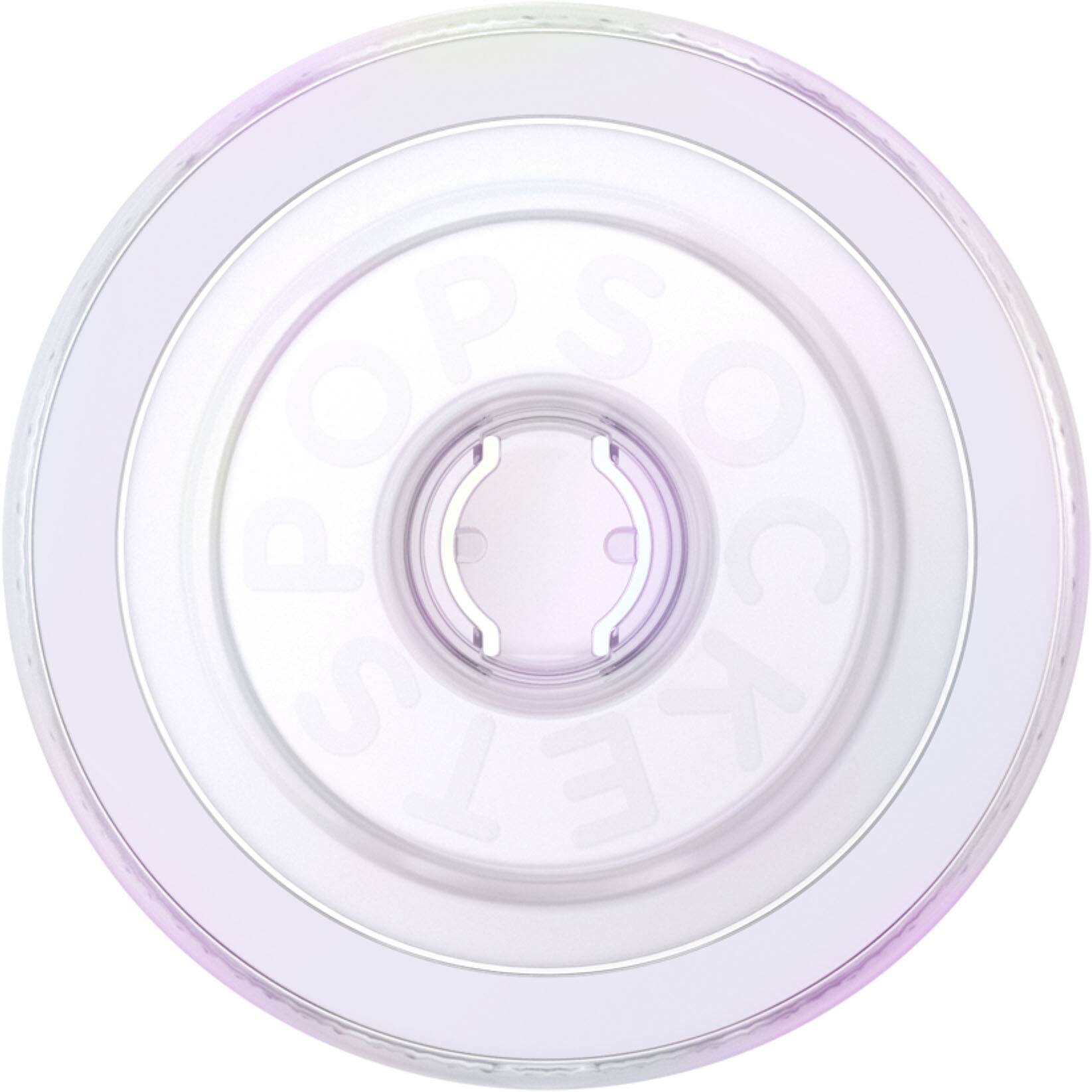 Alt View 3. PopSockets - MagSafe PopGrip Universal Magnetic Grip & Stand with Adapter Ring for Cell Phones - Opalescent Purple.