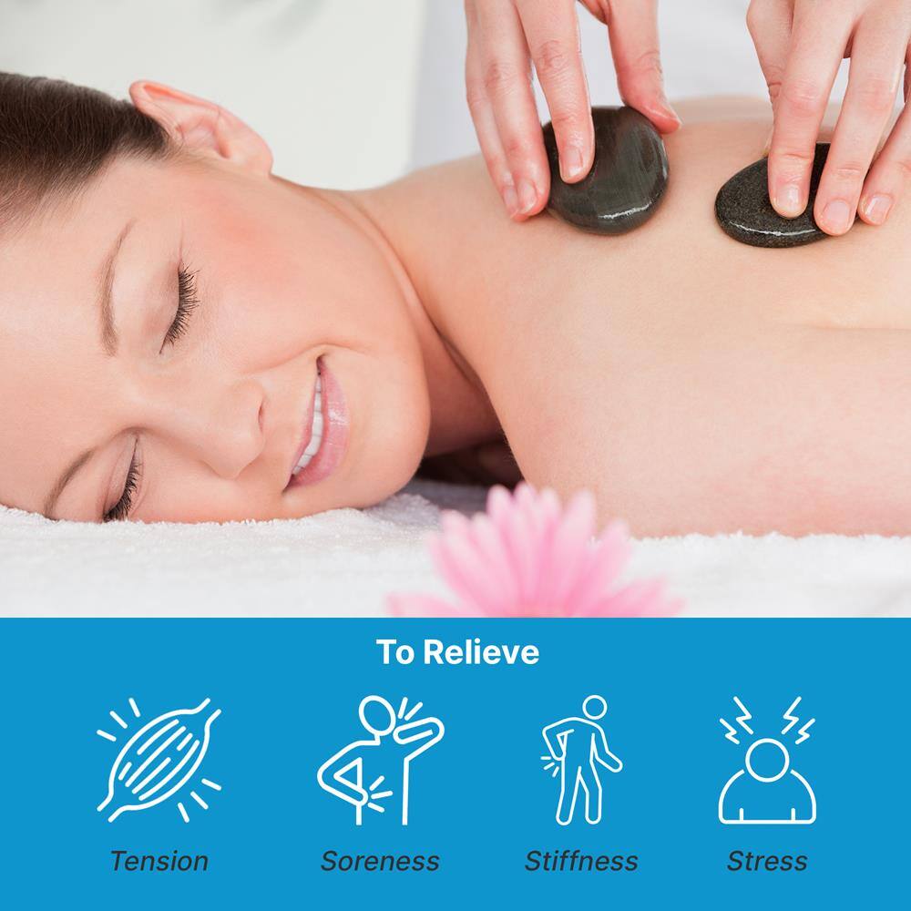 To Relieve Tension, Soreness, Stiffness, Stress