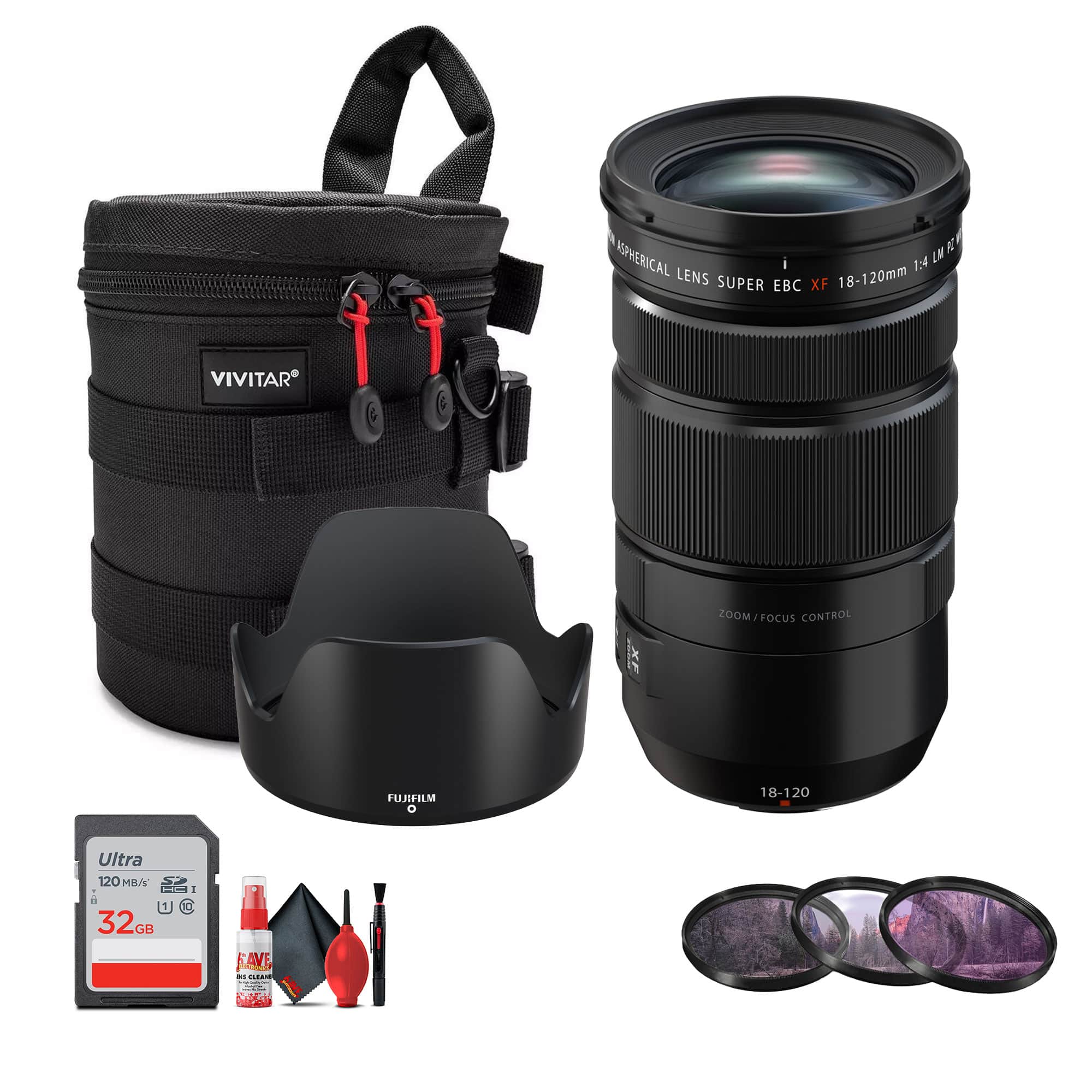 Fujifilm - Fujinon XF18-120mmF4 LM PZ WR Lens - Black price history on PriceWatchPro