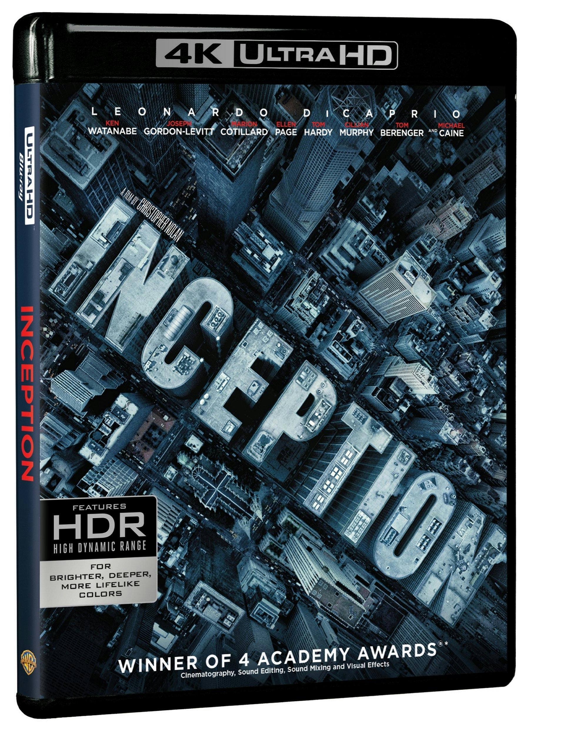 Angle. Inception (4K Ultra HD + Blu-ray) [UHD].