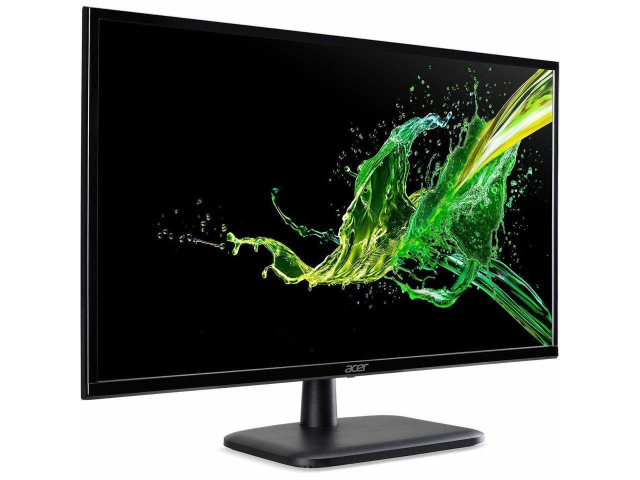 Alt View 3. Acer - Acer EK321QK 32" 4K UHD LED Monitor - VA - 1.07B Colors - Adaptive Sync - Black.