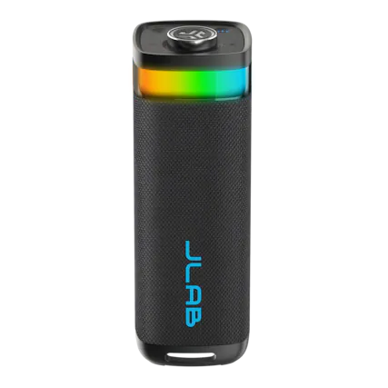 Front. JLab - JBuds Party Speaker feat. LabSync Audio and RGB Lighting - Black.