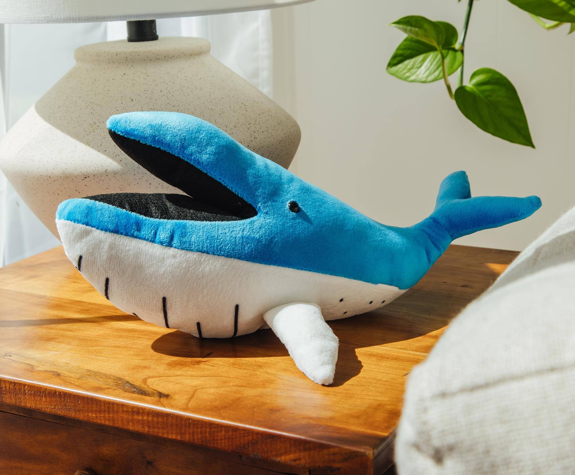 Alt View 6. Golden Bell Studios - Krilling Field: Big Blue Plush - Blue.