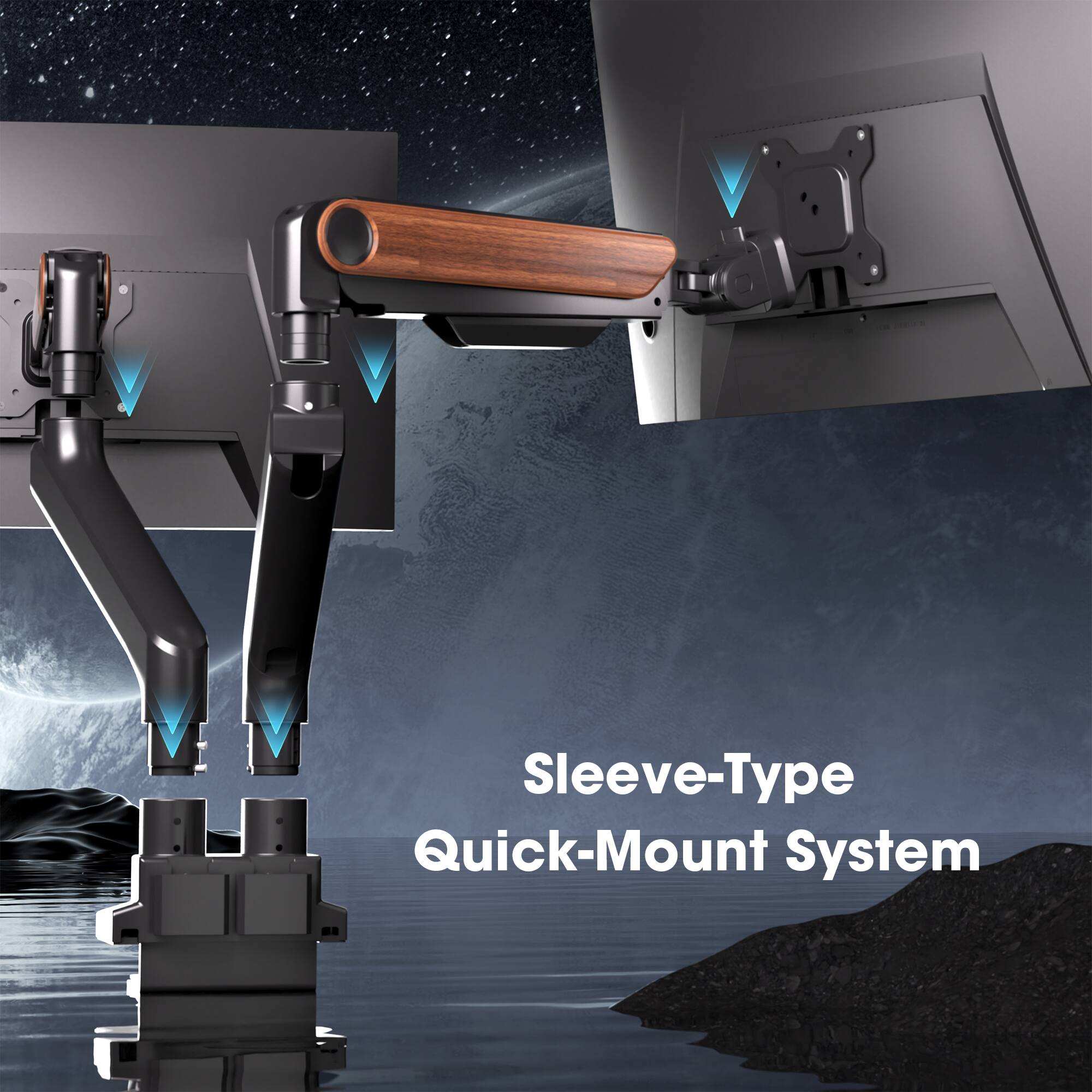Sleeve-Type Quick-Mount System
