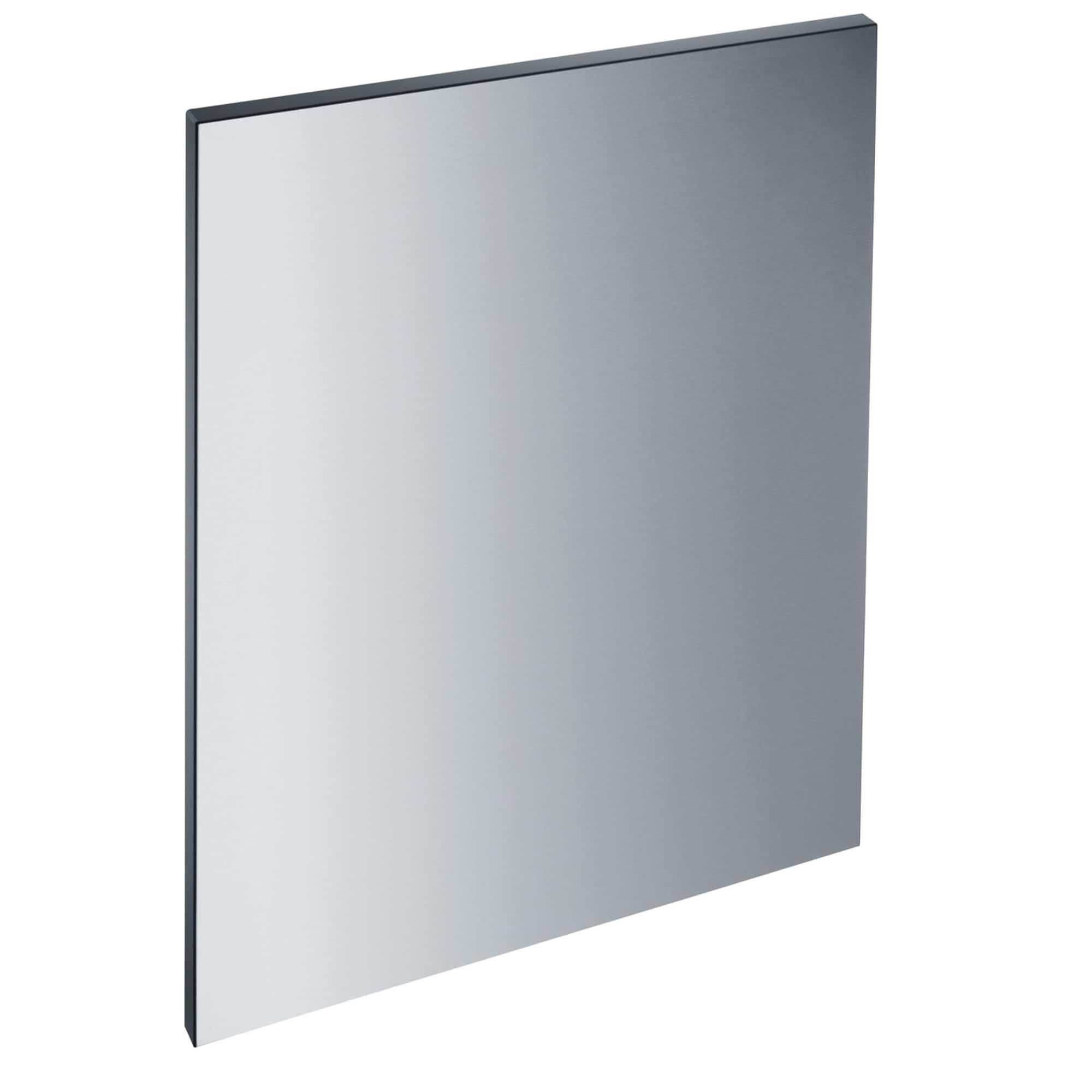 Front. Miele - Miele GFVI 701/77 24" Clean Touch Steel Dishwasher Door  Panel for fully integrated G7000/G5000 Dishwashers.