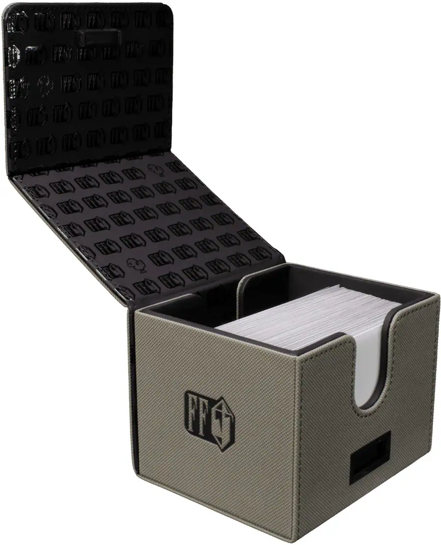 Ultra Pro - Edge Of Eternities Premium Alcove Edge Deck Box With Inte Printing White Mythic For Mtg Ultra Pro - Edge Of Eternities Premium Alcove Edge Deck Box With Inte Printing White Mythic For Mtg