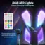 RGB LED Lights Colors Changing & 366 Modes On AUTO Off S+ M+ S- M- Multiple lighting modes can be set through the remote control.