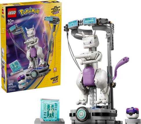 - Add Brick Smart to Play Interactive to 1 Pokémon 1 LEGO 1
- 10+ 72163
- Mewtwo's Lab Break 605 pcs/pzs
- Smart Play Competition