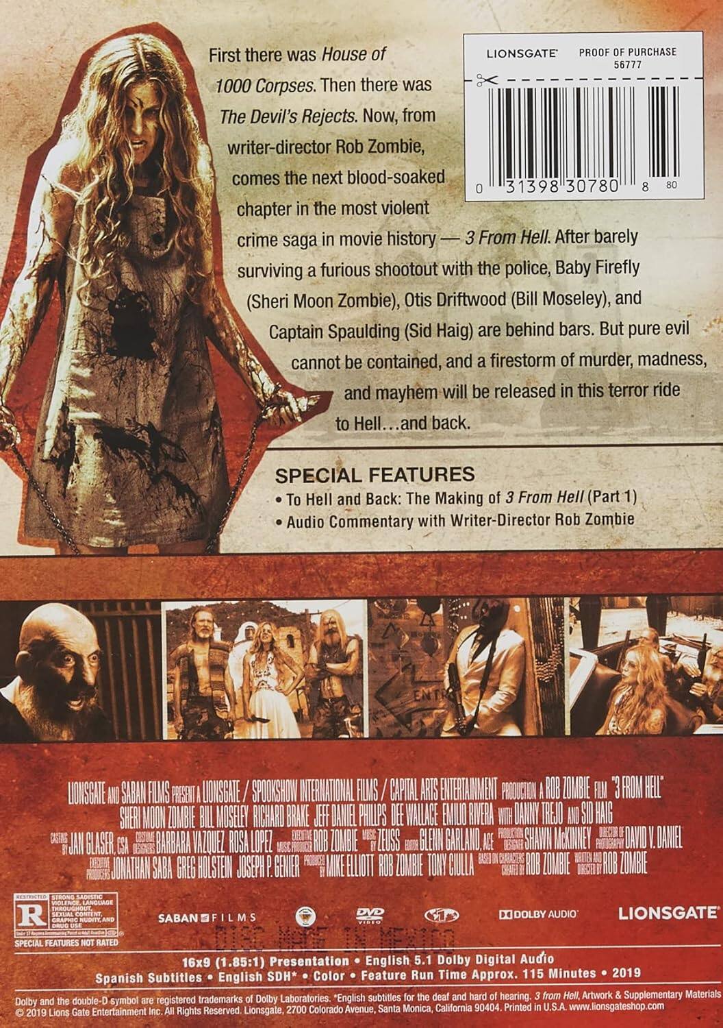 Alt View 1. 3 From Hell   - DVD.