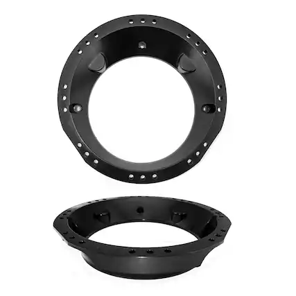Front. Enrock - Enrock Harley Davidson Touring Models Speaker Mounting Adapter for 6.5" to 6.75" Speakers - Black.