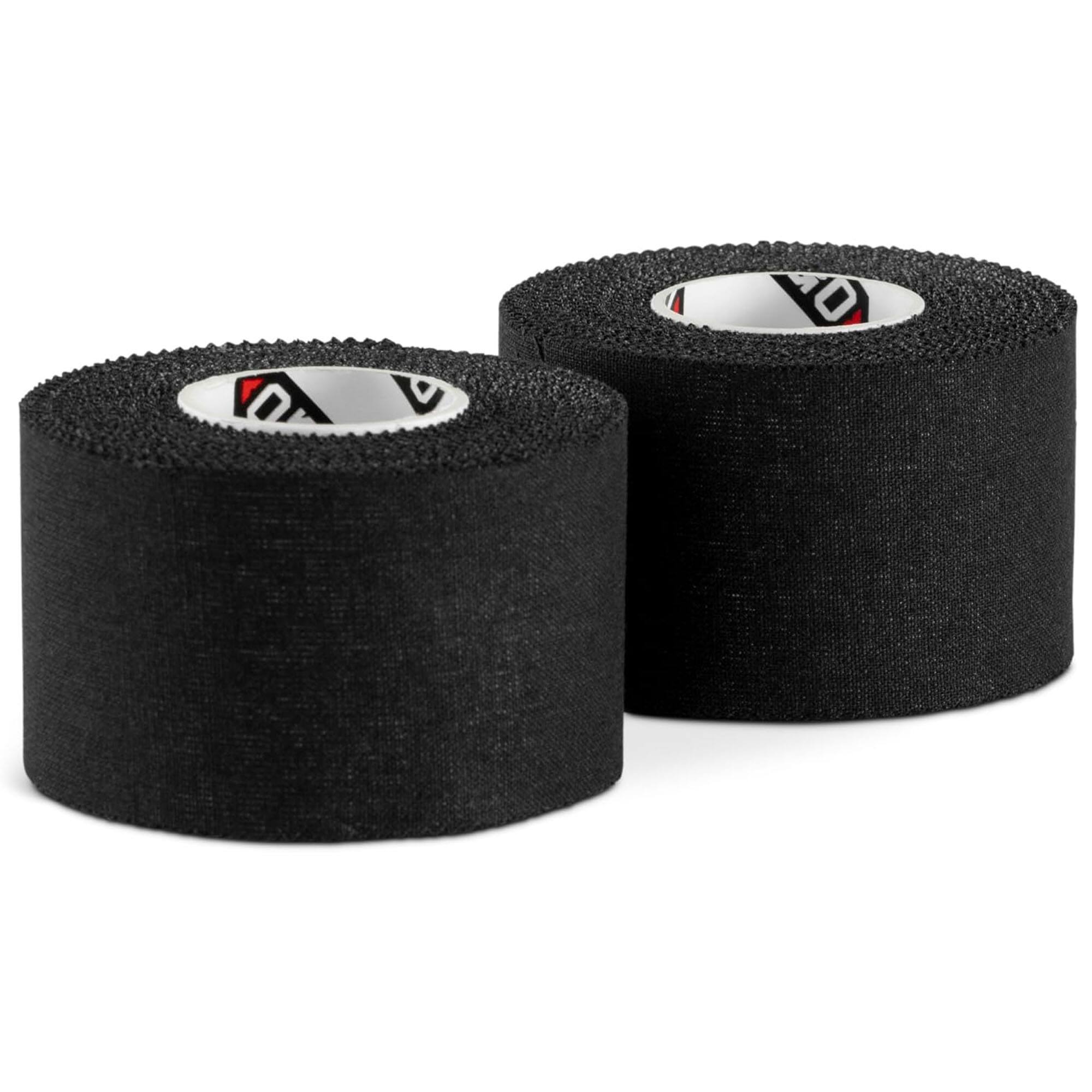 Front. RockTape - RockTape Athletic Tape for Joint Support , Black, 2 Pack - Black.