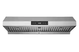 Hauslane - 36 inches - Externally Vented - Under cabinet Range Hood - Silver