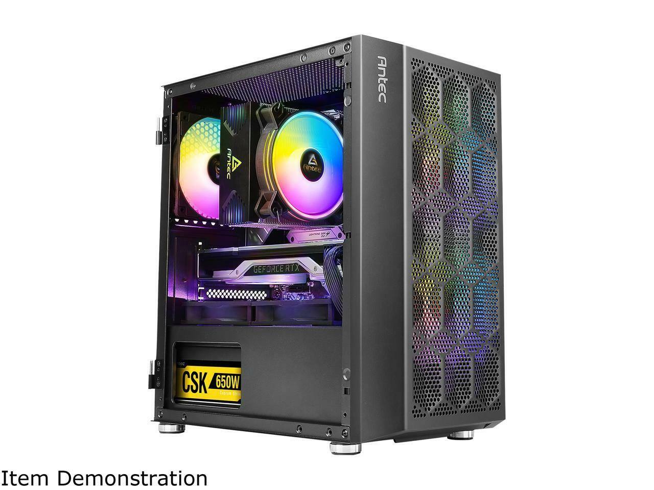 Antec CSK 650W GEFORCER GEFORCE RTX Item Demonstration