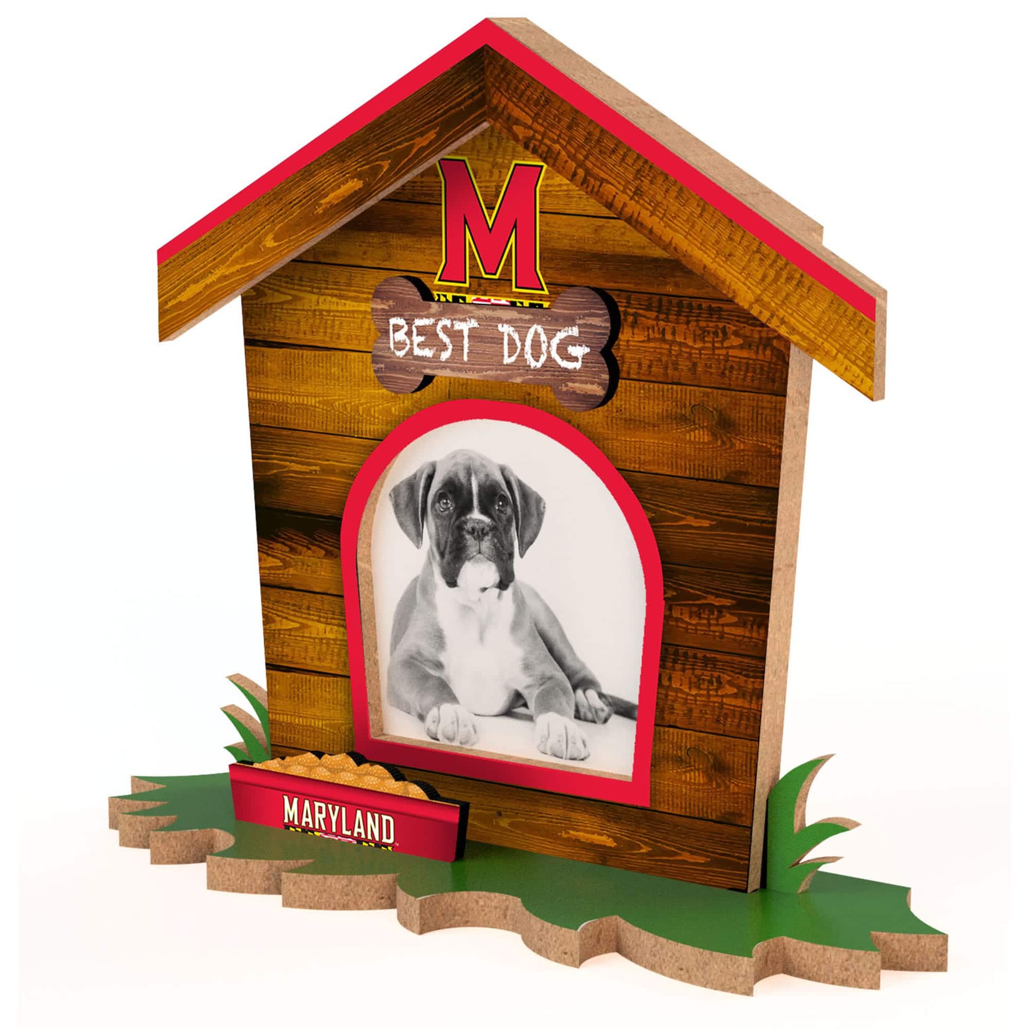 Fan Creations - Maryland Terrapins Dog House Photo Frame - Multicolor price history on PriceWatchPro