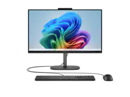 HP - OmniStudio All-in-One Computer 23.8" FHD AMD Ryzen AI 7, 16 GB;512 GB SSD - Cotton white