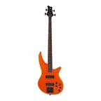 Front. Jackson - Jackson X Series Spectra Bass SBX IV 4-String Guitar (Right-Handed, Neon Orange).