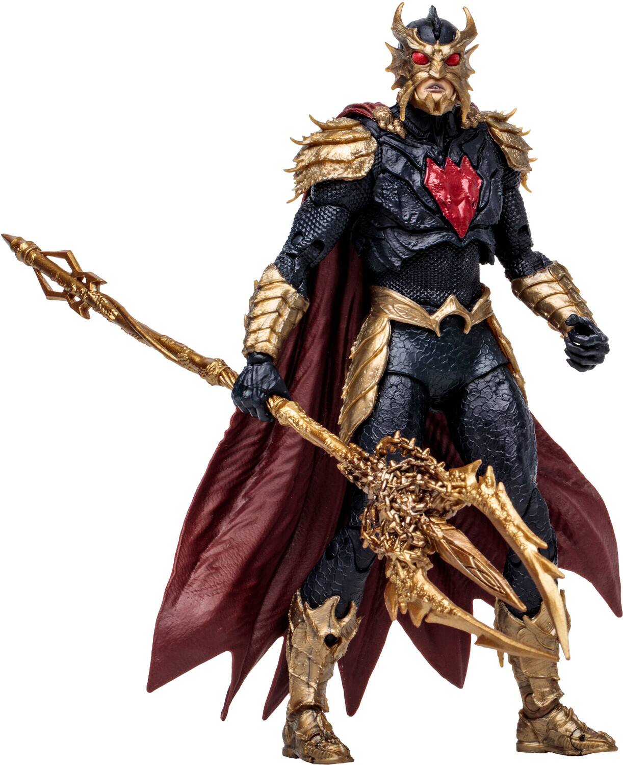 Alt View 3. DC Direct - DC Comics -Aquaman - Page Punchers - 7" Ocean Master Figure with Comic   - Collectibles - Multicolor.