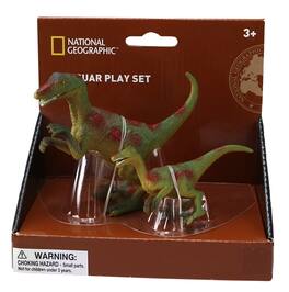 National Geographic - Raptor Dinosaur Figurines, 2pc