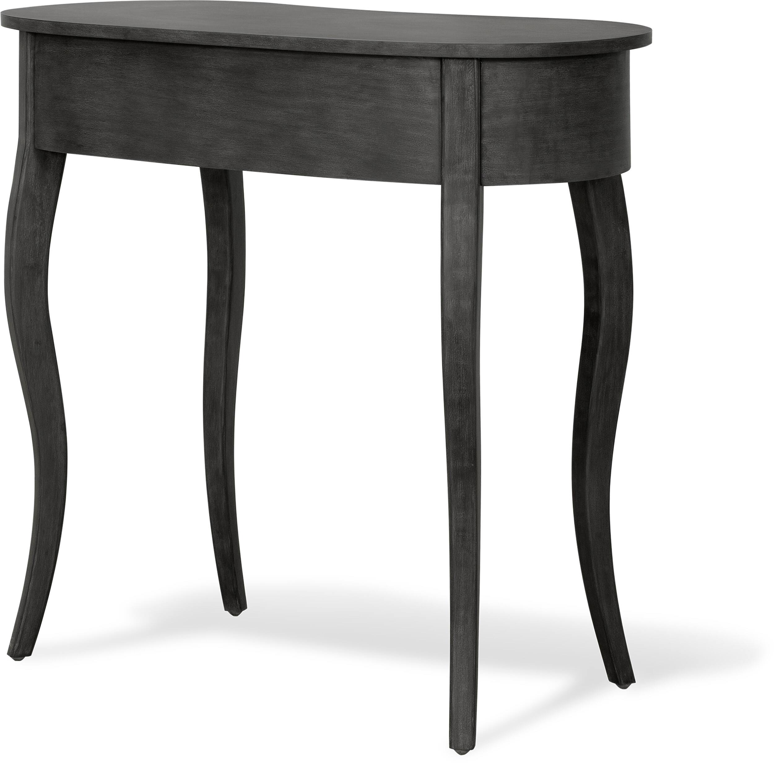 Alt View 12. Finch - Thaddeus Console Oval Table - Dark Gray.