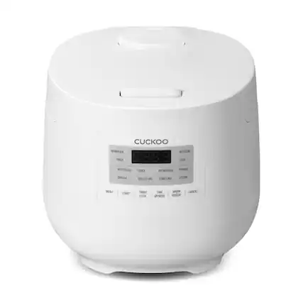 CUCKOO WARMER AUTOCLEAV TIMER 8.8:88 LOCK WHITE/SUISHI QUICK BROWN/GABA PORROIE QUINOA STEEL-CUT OATS STORED RICE STEAM MENU START TIMER LOCK TIME MY MODE WARM REHEAT CANCEL